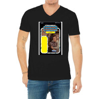 Usualmike Television Cardback V-neck Tee | Artistshot