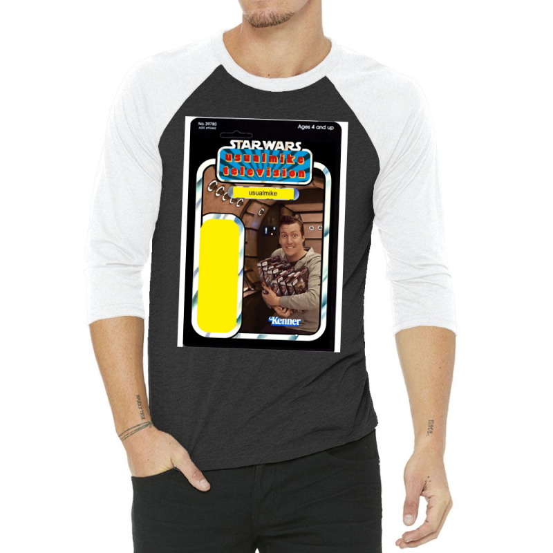 Usualmike Television Cardback 3/4 Sleeve Shirt | Artistshot