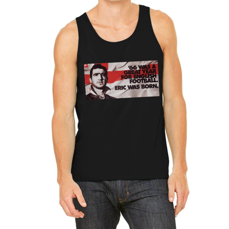 Eric Cantona, Eric Cantona Vintage, Eric Was Born, Eric Cantona Painti Tank Top | Artistshot