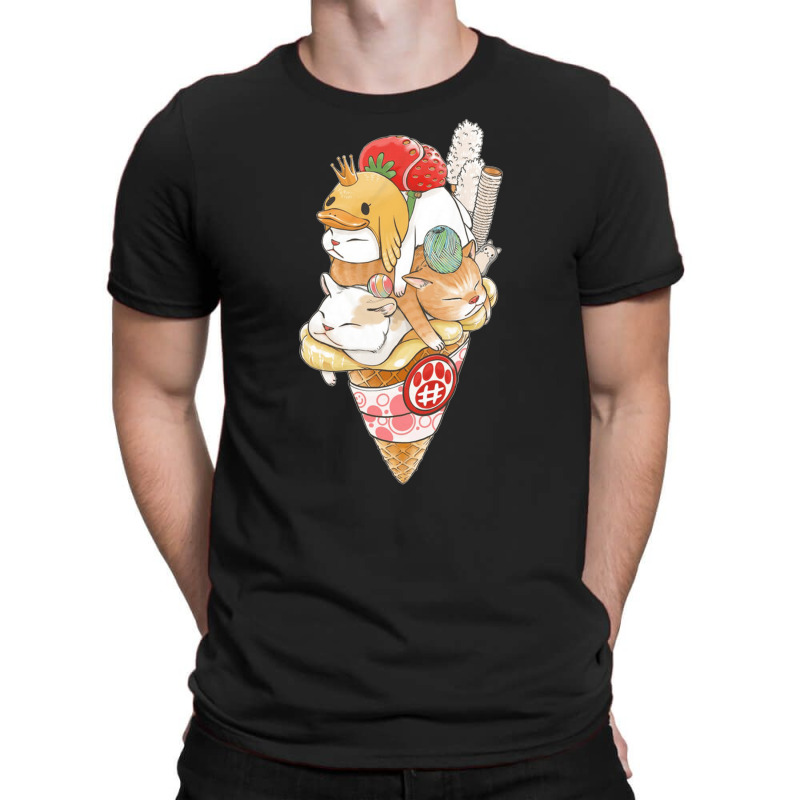 Icecream Cone Cat, Icecream Cone Cat Art, Icecream Cone Cat Vintage, I T-shirt | Artistshot