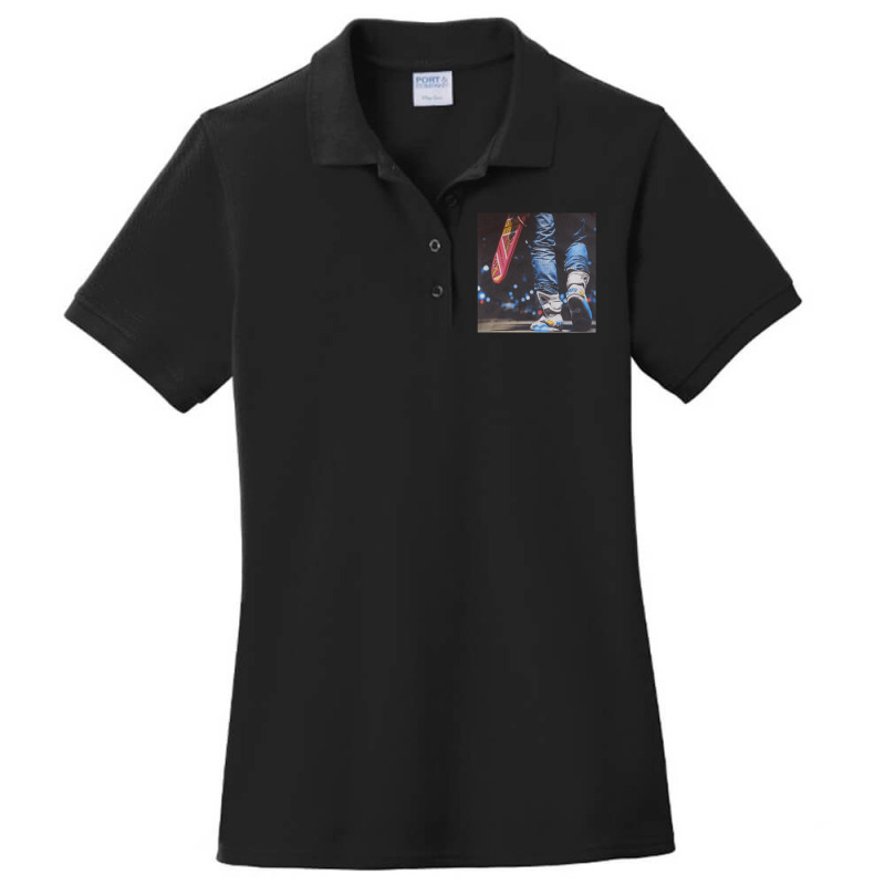 Back To The Future, Back To The Future Vintage, Back To The Future Pai Ladies Polo Shirt by SHATGLIM | Artistshot