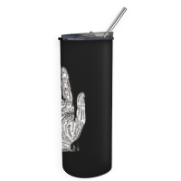 Chart Of The Hand, Palmistry, Chart, The Hand, Chart Of The Hand Vinta Skinny Tumbler | Artistshot