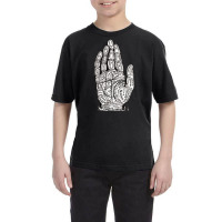 Chart Of The Hand, Palmistry, Chart, The Hand, Chart Of The Hand Vinta Youth Tee | Artistshot