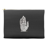 Chart Of The Hand, Palmistry, Chart, The Hand, Chart Of The Hand Vinta Accessory Pouches | Artistshot