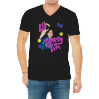 Lil Timmy Tim, Timothee Chalamet, Lil Timmy Tim Art, Lil Timmy Tim Vin V-neck Tee | Artistshot