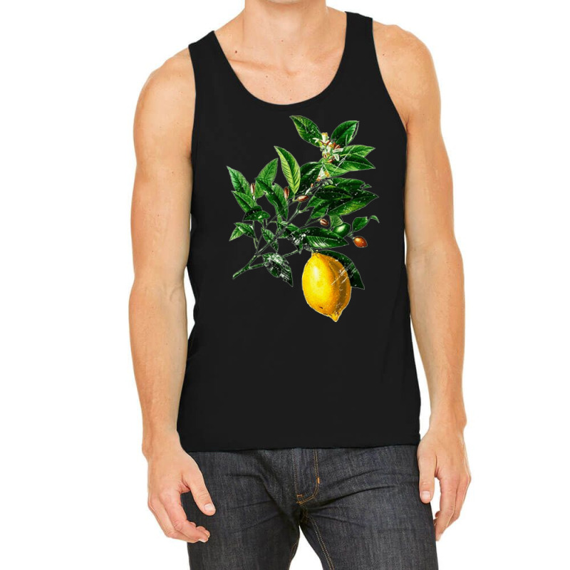 Lime Flower And Lemon, Lime Flower Lemon, Lemon, Lime Flower, Lime, Fl Tank Top | Artistshot