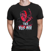 J089 Vintage The Wolf Man Movie, J089 Vintage The Wolf Man Movie Art,  T-shirt | Artistshot