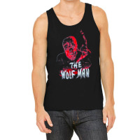 J089 Vintage The Wolf Man Movie, J089 Vintage The Wolf Man Movie Art,  Tank Top | Artistshot