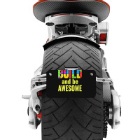 Build And Be Awesome Brick Builder Kids Block Set Builder Motorcycle License Plate | Artistshot