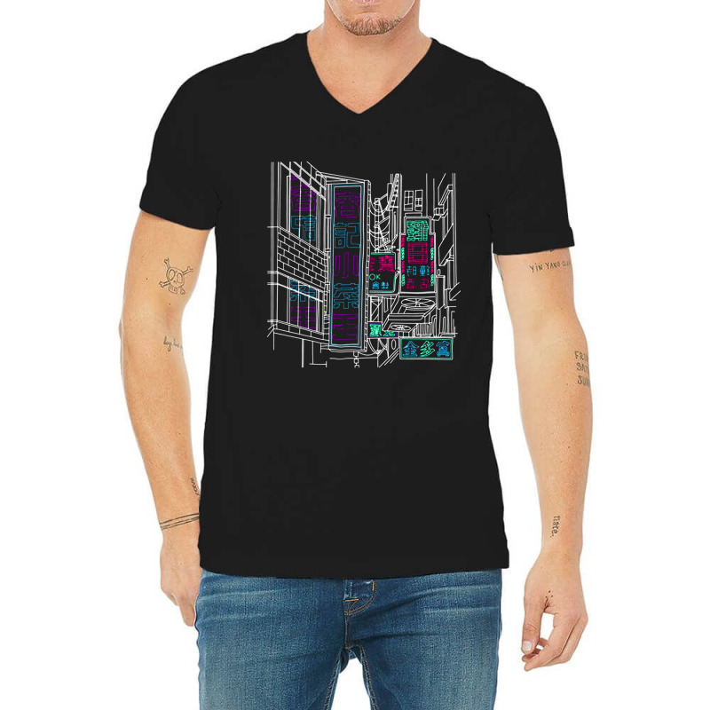 Japanese Fashion Tokyo Japan, Japanese Fashion Tokyo Japan Art, Japane V-neck Tee | Artistshot