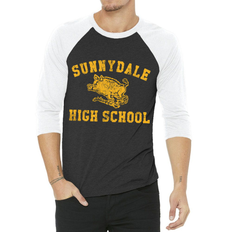 Sunnydale High School, Sunnydale, High School, Sunny Dale, Sunnydale H 3/4 Sleeve Shirt | Artistshot