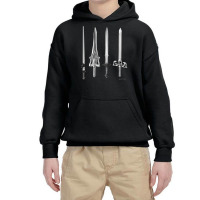 Swords Of The 80s, Swords Of The 80s Art, Swords Of The 80s Vintage, S Youth Hoodie | Artistshot