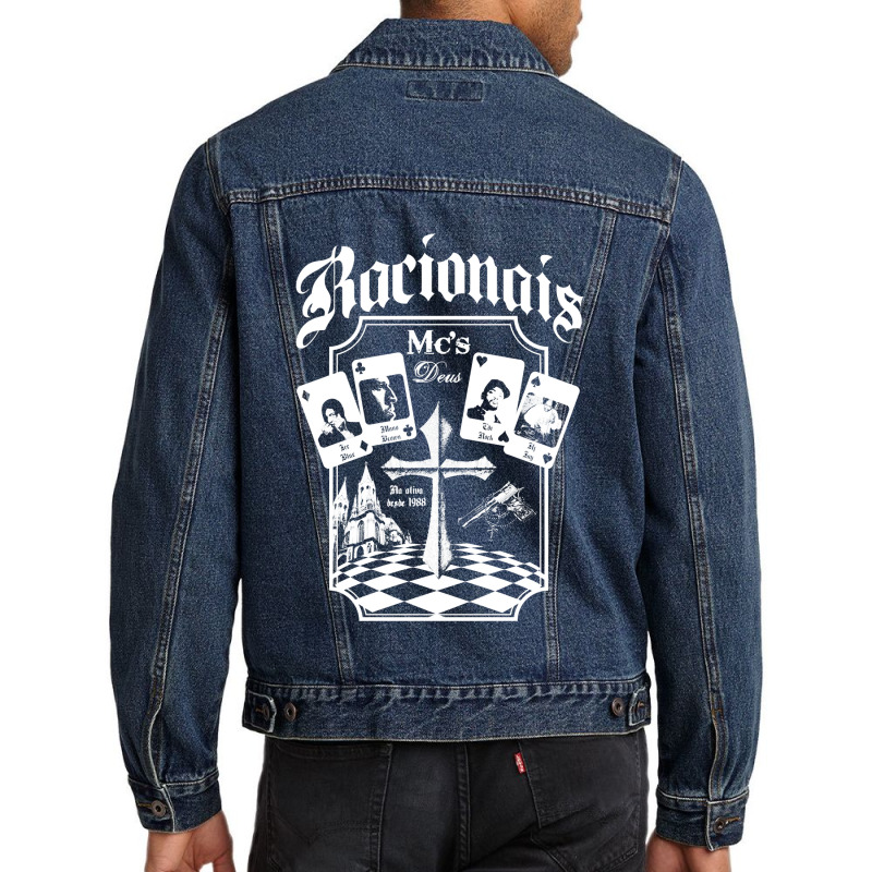 Racionais Mc´s Men Denim Jacket | Artistshot