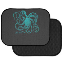 Octopus Cool Vintage Marine Biologist Ocean Sea Life 4 Rear Car Mat | Artistshot