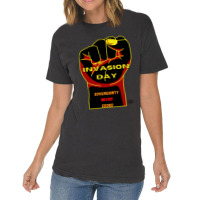 Invasion Day - Sovereignty Never Ceded Vintage T-shirt | Artistshot