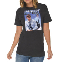 Jim Halpert Homage, Jim Halpert Homage Art, Jim Halpert Homage Vintage Vintage T-shirt | Artistshot