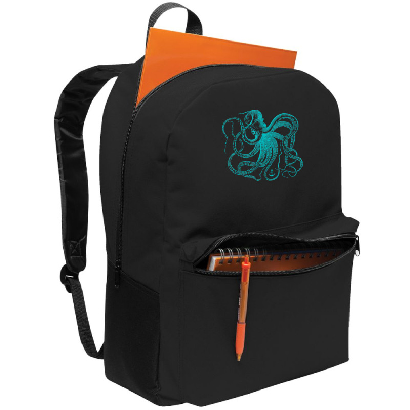 Octopus Cool Vintage Marine Biologist Ocean Sea Life 2 Backpack | Artistshot