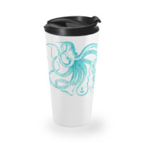 Octopus Cool Vintage Marine Biologist Ocean Sea Life 2 Travel Mug | Artistshot