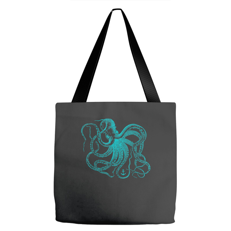 Octopus Cool Vintage Marine Biologist Ocean Sea Life 2 Tote Bags | Artistshot