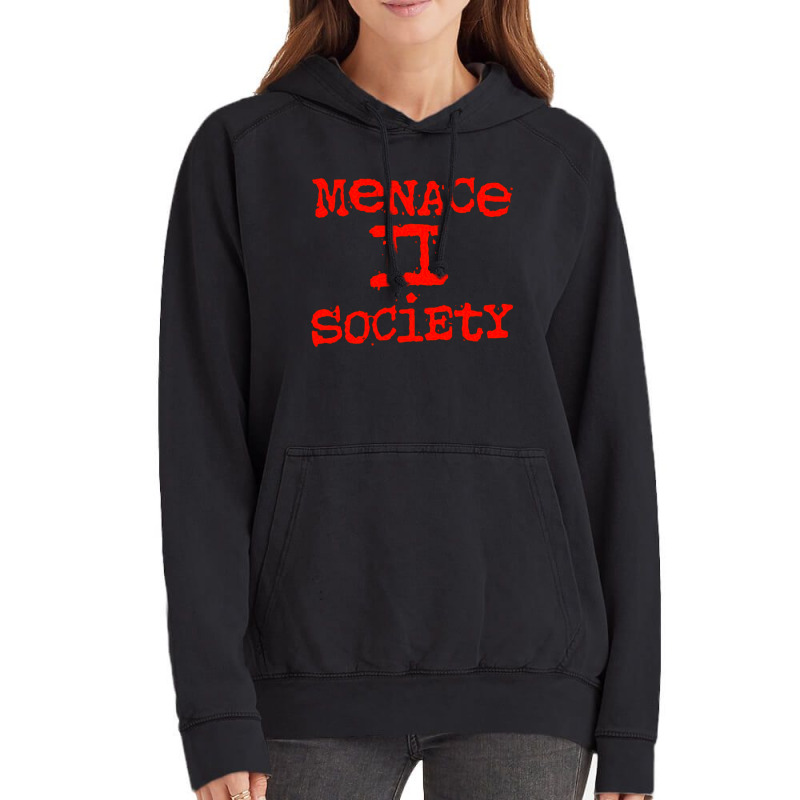 Menace To Society, Menace, Society, Menace Ii Society, Menace 2 Societ Vintage Hoodie | Artistshot