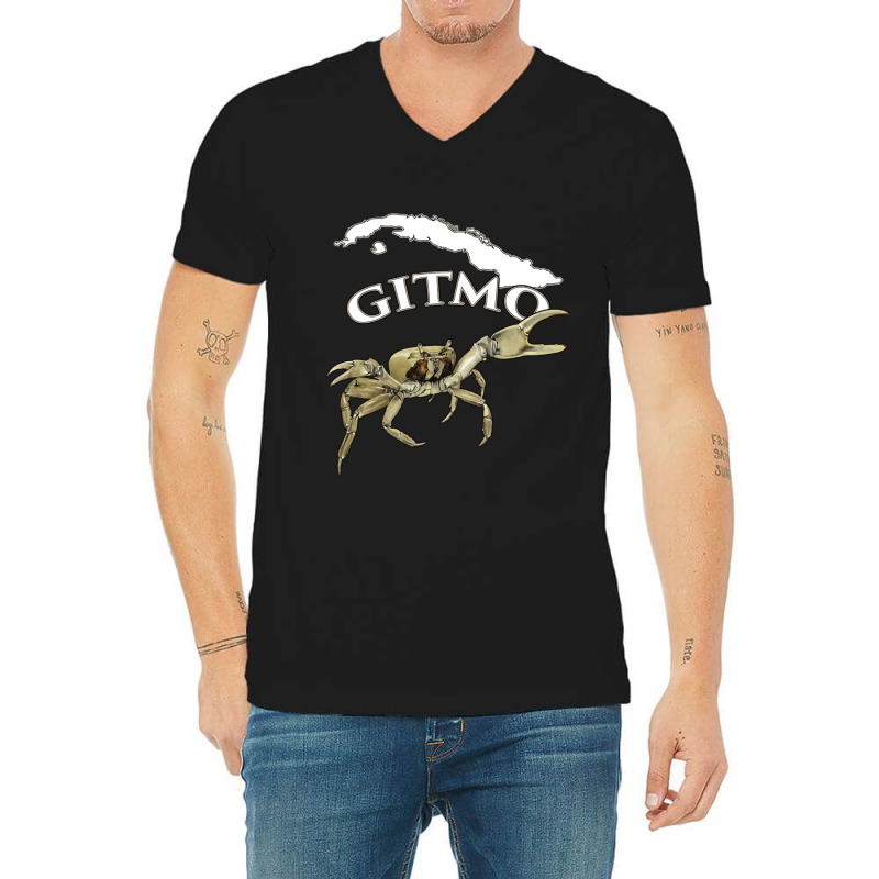 Guantanamo Bay Cuba V-neck Tee | Artistshot