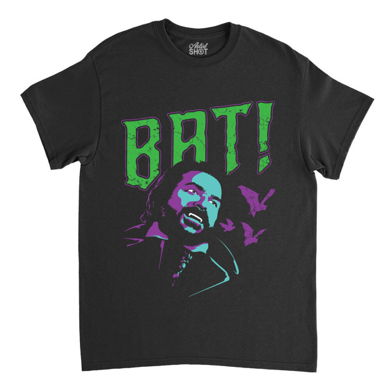 Bat Shirt, What We Do In The Shadows, Laszlo, Cravensworth, Vampire, T Classic T-shirt by cm-arts | Artistshot