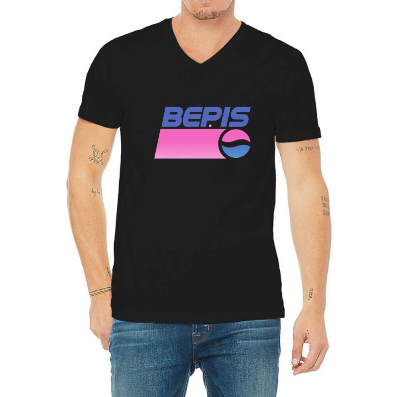 Bepis Aesthetic V-neck Tee | Artistshot