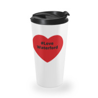 Love Waterford, Hashtag Heart, Love Waterford 2 Travel Mug | Artistshot