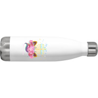 Cute Unicorn Face Hanukkah Gift T  Shirt Unicorn Face Hanukkah Funny H Stainless Steel Water Bottle | Artistshot