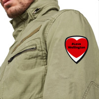 Love Wellington, Hashtag Heart, Love Wellington 2 Shield S Patch | Artistshot