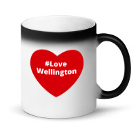 Love Wellington, Hashtag Heart, Love Wellington Magic Mug | Artistshot