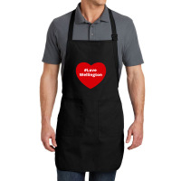 Love Wellington, Hashtag Heart, Love Wellington Full-length Apron | Artistshot