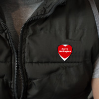 Love Wellington, Hashtag Heart, Love Wellington Shield S Patch | Artistshot