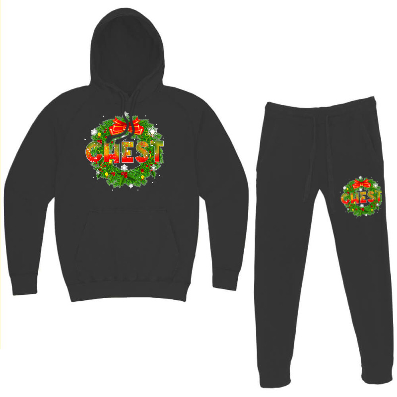 Chest Nuts Funny Matching Chestnuts Christmas Couples Nuts T Shirt Hoodie & Jogger Set | Artistshot