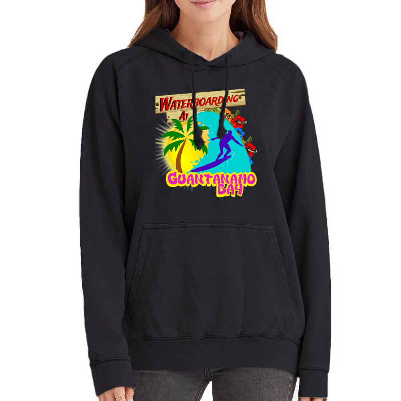 Waterboarding In Guantanamo Bay Vintage Hoodie | Artistshot