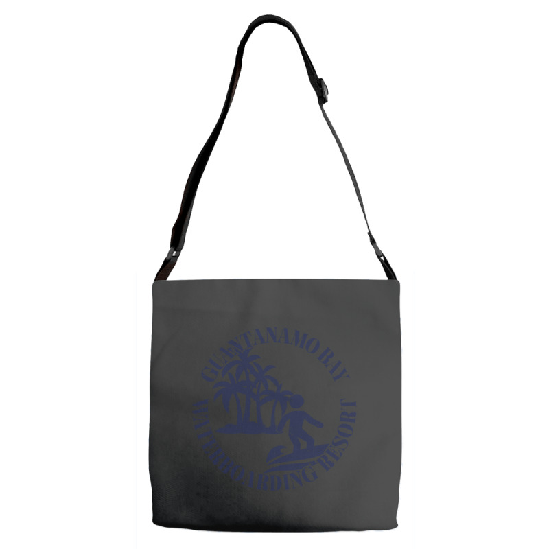 Waterboardingresort In Guantanamo Bay Tailliertes Adjustable Strap Totes | Artistshot