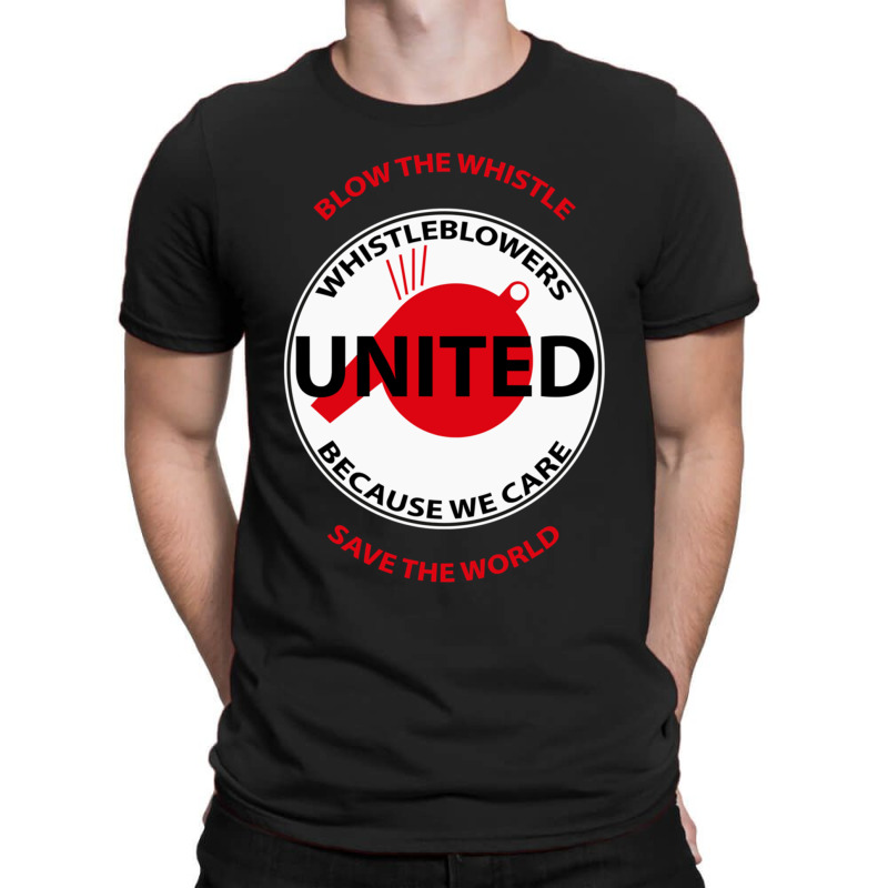 Whistleblower United Badge T-shirt | Artistshot