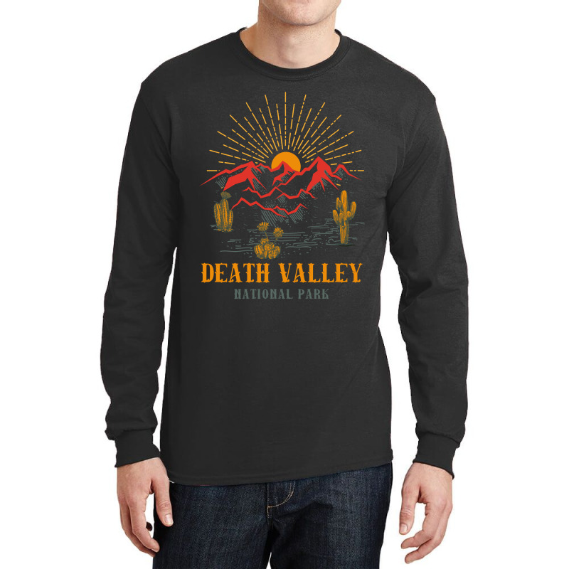 Death Valley National Park Novelty Graphic Design Sweat Long Sleeve Shirts | Artistshot