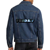 Friday Art By Rhafizt Men Denim Jacket | Artistshot