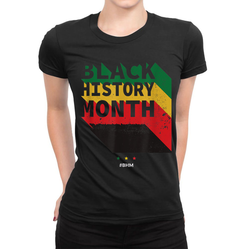 Black History Month  For Africa Lovers Music Vintage Retro Ladies Fitted T-Shirt by TyrellDesign | Artistshot