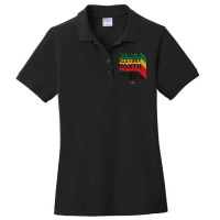 Black History Month  For Africa Lovers Music Vintage Retro Ladies Polo Shirt | Artistshot