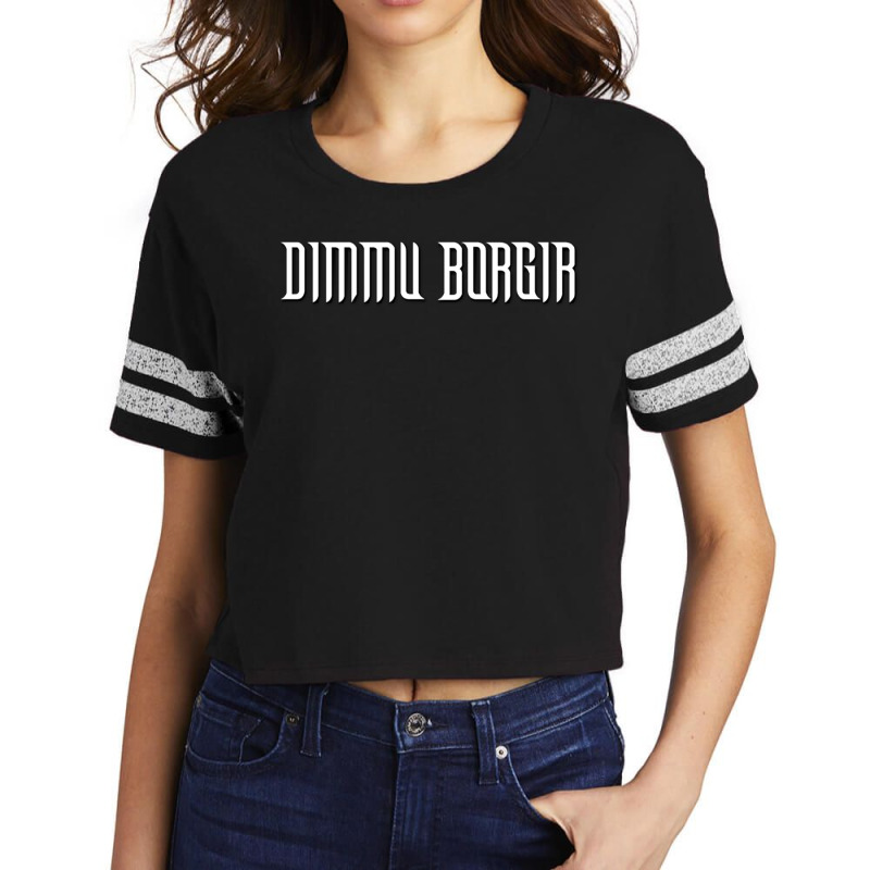 The Name Is Derived From Dimmu Borgir. Scorecard Crop Tee by Susana Ghossein | Artistshot