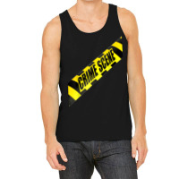 Crime Scene Forensic Tape Police Science Investigator Csi Tank Top | Artistshot