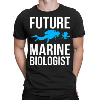 Future Marine Biologist Gift For Students Sea Life T-shirt | Artistshot