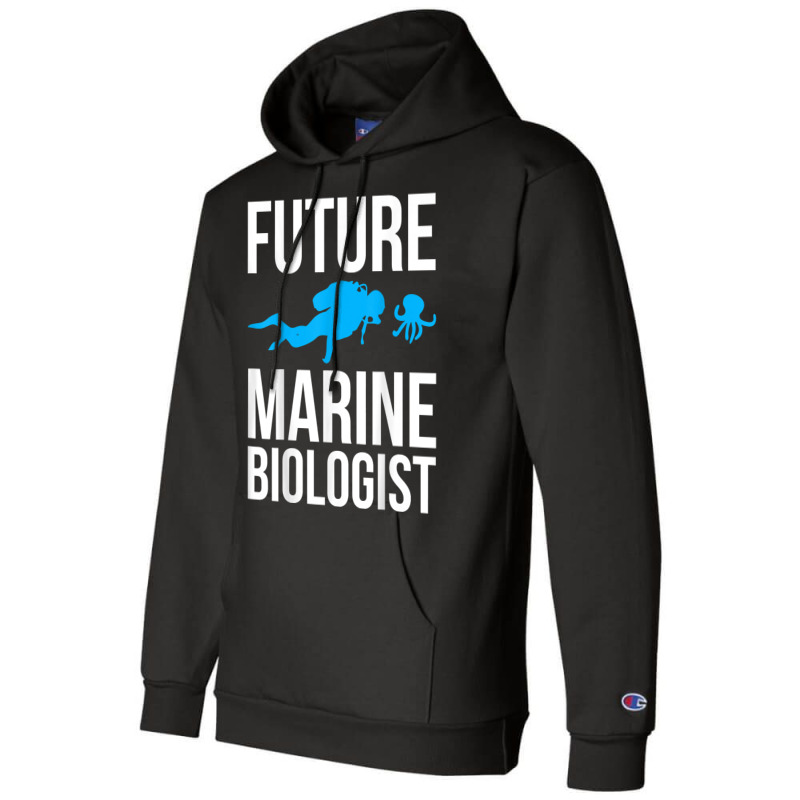 Future Marine Biologist Gift For Students Sea Life Champion Hoodie | Artistshot