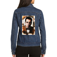 Graphic Picture Portrait Man Gifts Men Ladies Denim Jacket | Artistshot