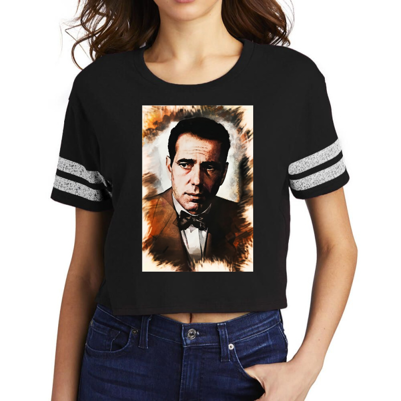 Graphic Picture Portrait Man Gifts Men Scorecard Crop Tee by ArtistChaya | Artistshot