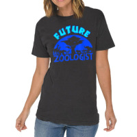 Future Zoologist Cute Zoology Students Funny Zoo Keeper Gift Vintage T-shirt | Artistshot