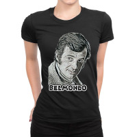 Retro  Paul Belmondo Call Me Ladies Fitted T-shirt | Artistshot