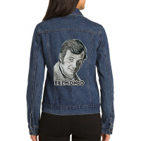 Retro  Paul Belmondo Call Me Ladies Denim Jacket | Artistshot